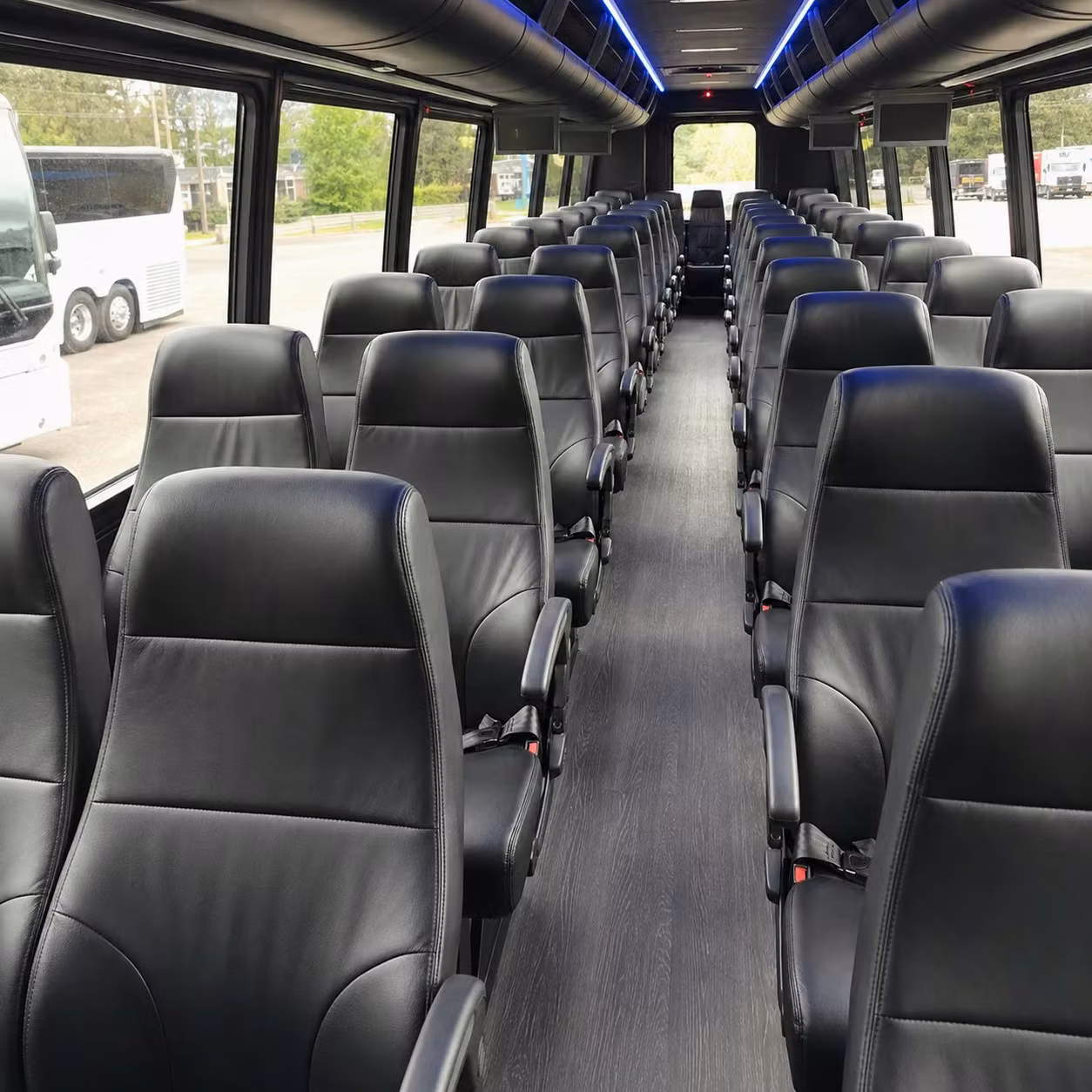 30 passenger minibus interior