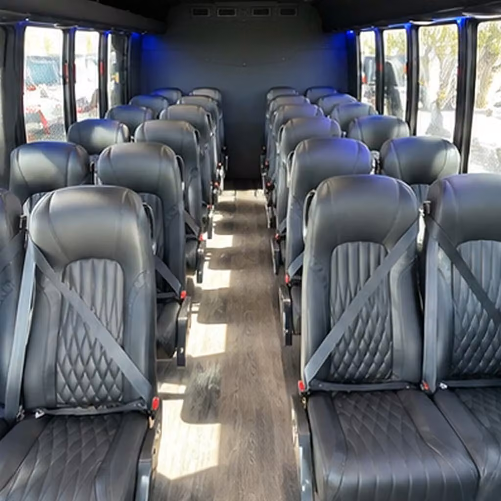 fort worth 35 passenger minibus rental