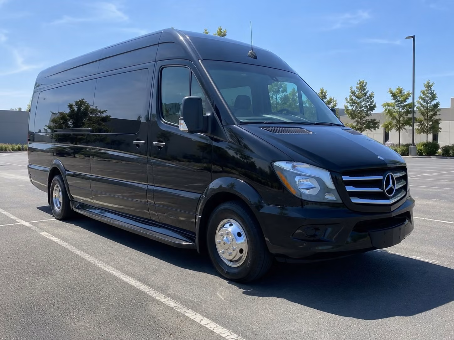 fort worth sprinter van rental with driver