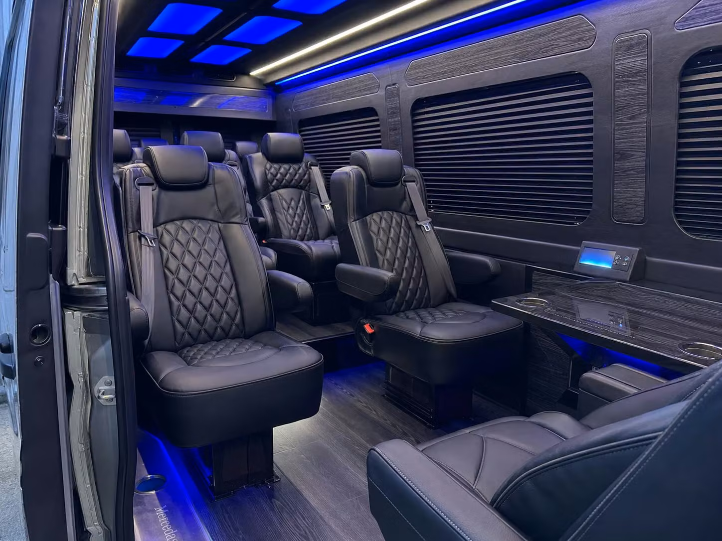 sprinter van transportation for groups and events across fort worth
